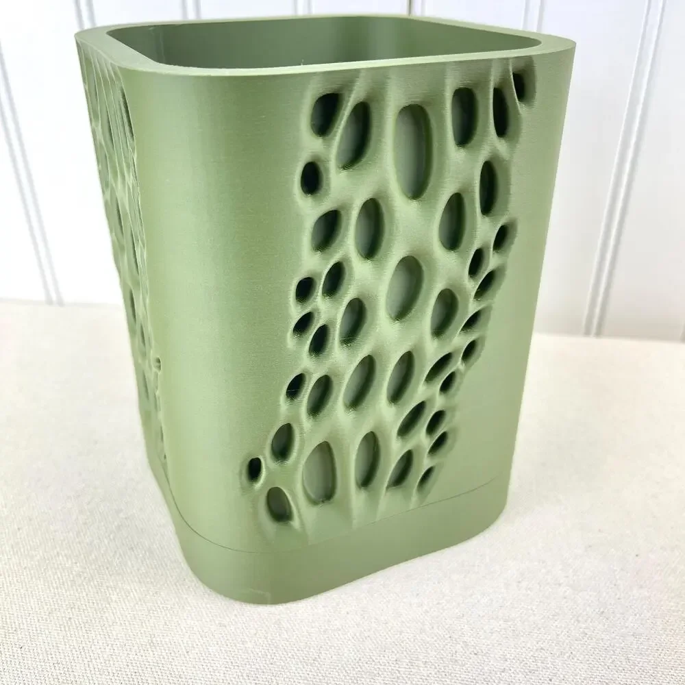 Organic Sculptural Planter, Vapor Planter Pot, Tabletop Indoor Planter